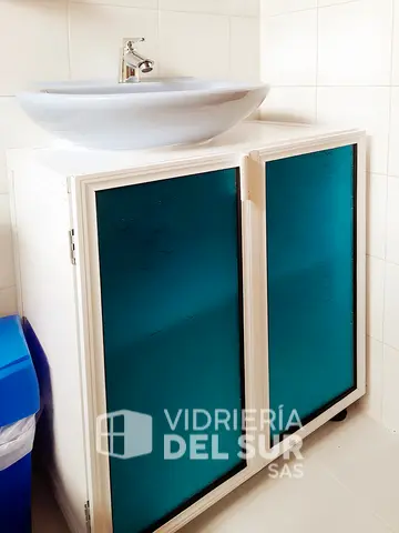 Gabinete bajo para baño